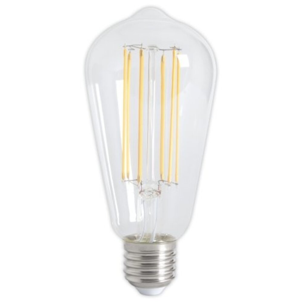 Calex Calex Rustic LED Lampe Transparent - E27 - 4,5W - 470 Lumen - 2700K - Vintage Lampe