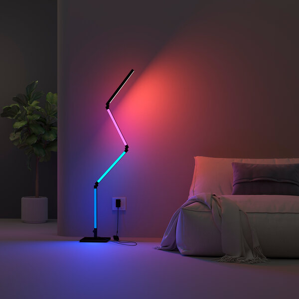 Calex Calex Smart Stehlampe - RGBW - 24W - 1000 Lumen