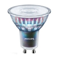 Philips Philips Dimmbarer GU10-LED-Spot - 3,9W - 3000K - 280 Lumen - Transparent