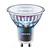 Philips Dimmbarer GU10-LED-Spot - 3,9W - 4000K - 300 Lumen - Transparent