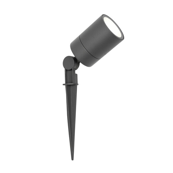 Ledvion LED Gartenstrahler - IP65 - 3W - 6500K - 1M Kabel - Anthrazit