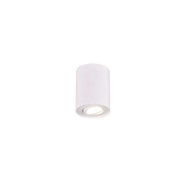 Trio Leuchten GU10 Aufbaustrahler Rund – GU10 Fassung – Weiß – Ø96mm
