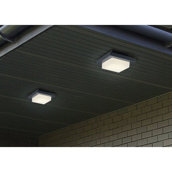 Trio Leuchten LED Deckenleuchte für den Außenbereich - Hondo - 3000K - 3,5W - IP54 - Anthrazit