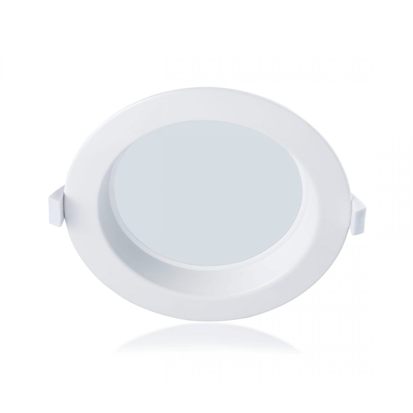 Beleuchtungonline LED Einbauleuchte - 10W - Ø90 mm - CCT-Schalter - Weiß - 5 Jahre Garantie