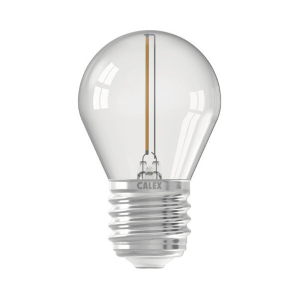 Calex E27 LED Lampe Filament - 1W - 1800K - 55 Lumen - Clear
