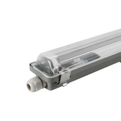 LED Feuchtraumleuchte IP65 - 60 cm - IP65 - Verknüpfbar - Edelstahlklammern