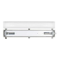 Ledvion LED Feuchtraumleuchte 60 cm für 2x LED TL Röhren - IP65 - Edelstahlklammern