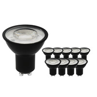 Ledvion 10x Dimmbarer GU10 LED Lampe - 3W - 2700K - 345 Lumen - Vorteilspackung