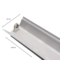 Beleuchtungonline LED Armatur Reflektor - 120CM - IP20