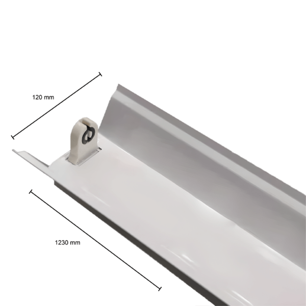 Beleuchtungonline LED Armatur Reflektor - 120CM - IP20