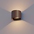 Calex LED Wandleuchte Außen - Beidseitig - 7W - 3000K - IP54 - Rost