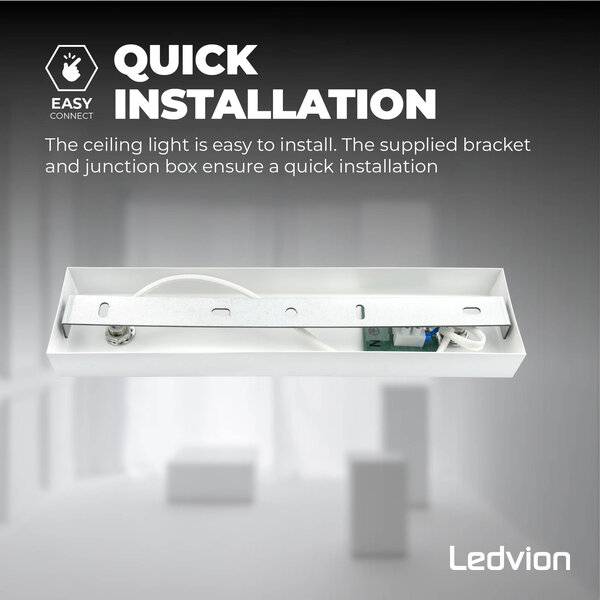 Ledvion LED Deckenstrahler Weiß Duo - 3W - 4000K - Neigbar