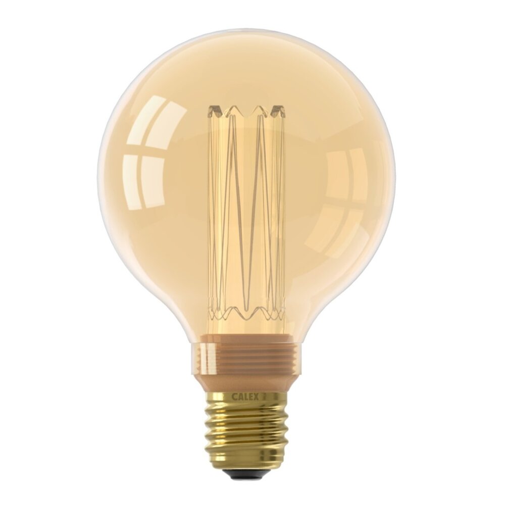 Calex Calex Globe LED Lampe G95 - E27 - 3,5W - Gold - Dimmbar
