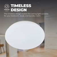 Ledvion Deckenleuchte - 12W - 3000K - 1200 Lumen - Ø21 CM