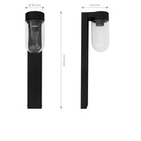 Ledvion LED Sockelleuchten - E27 Fassung - IP44