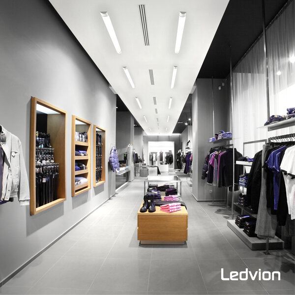 Ledvion 20 Pack - LED Lichtleiste 120 cm - Samsung LED Chips - 30W - 140lm/W - 4000K - 5 Jaar Garantie