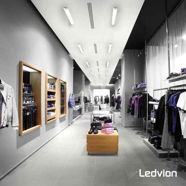 Ledvion 25 Pack - LED Lichtleiste 120 cm - Samsung LED Chips - 30W - 140lm/W - 4000K - 5 Jaar Garantie