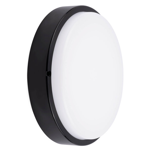 Ledvion LED Bulkhead Ø28 CM - Deckenleuchte - 20W - CCT - 2000 Lumen - Schwarz - IP65 Wasserdicht - 5 Jahre Garantie