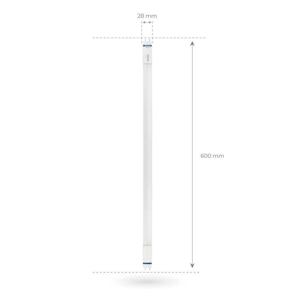 Philips Philips LED Röhre 60 cm - 8W - 3000K - T8 - Master (EM/NETZ) - Hohe Leistung