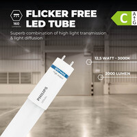 Philips Philips LED Röhre T8 120 cm - 12,5W - 3000K - 160 lm/W - Hohe Effizienz