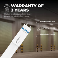 Philips Philips LED Röhre T8 120 cm - 12,5W - 3000K - 160 lm/W - Hohe Effizienz