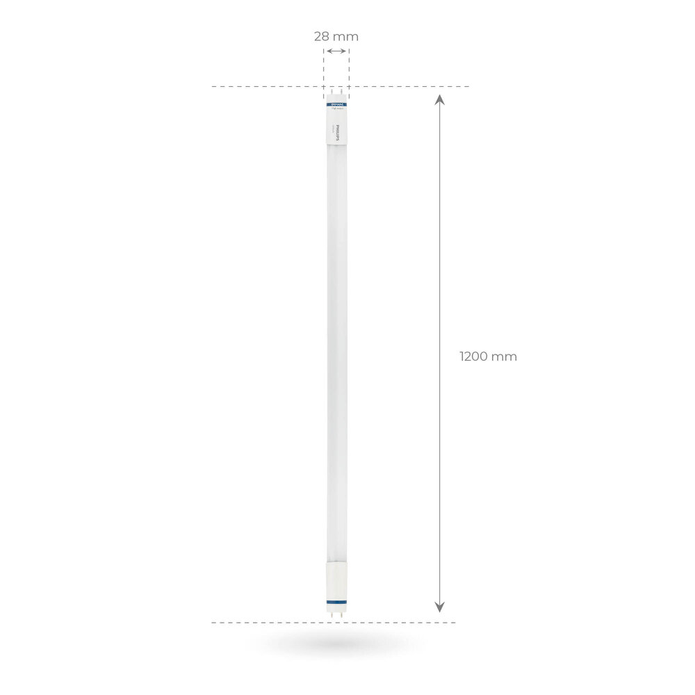 Philips Philips LED Röhre T8 120 cm - 12,5W - 6500K - 168 lm/W - Hohe Effizienz