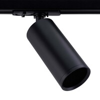 Ledvion 1m LED Schienensystem - 2 Spots - 3W - 2700K - Dimmbar - 1 Phasen - Schwarz