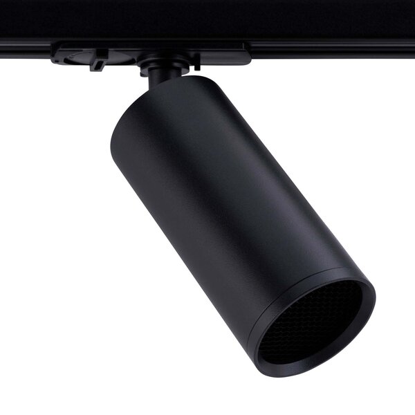 Ledvion 1m LED Schienensystem - 2 Spots - 3W - 2700K - Dimmbar - 1 Phasen - Schwarz