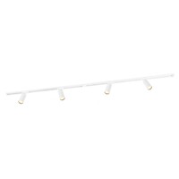 Ledvion 2m LED Schienensystem - mit 4 Spots - Dimmbar - 1 Phasen