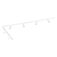 Ledvion 3m LED Schienensystem - mit 6 Spots - Dimmbar - 1 Phasen