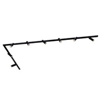 Ledvion 3m LED Schienensystem - mit 8 Spots - Dimmbar - 1 Phasen