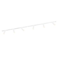 Ledvion 2m LED Schienensystem - mit 6 Spots - Dimmbar - 1 Phasen