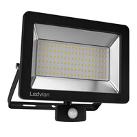 Ledvion LED Fluter mit Sensor 100W - Osram LED Chips - 6500K - Schnellanschluss