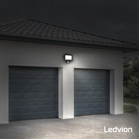 Ledvion LED Fluter mit Sensor 100W - Osram LED Chips - 6500K - Schnellanschluss