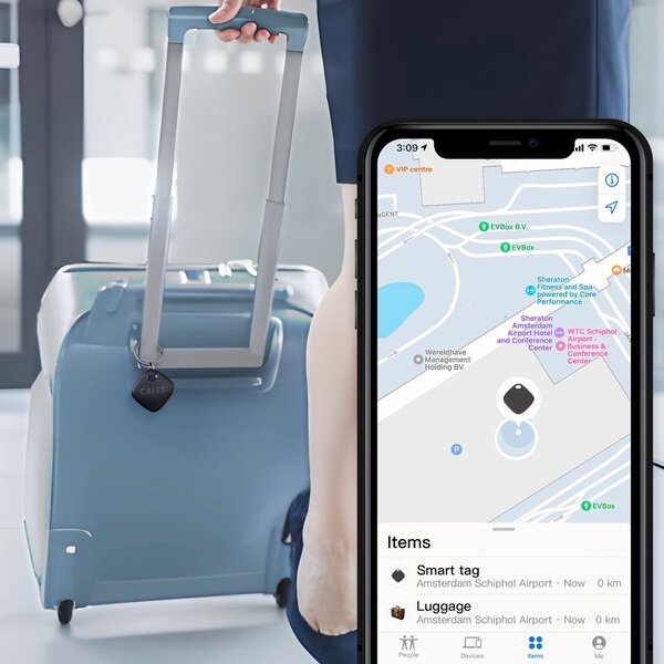 Calex Calex Smart Tag - Bluetooth - Inkl. Gerätemeldungen - Suchfunktion - 3 Pack