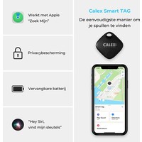 Calex Calex Smart Tag - Bluetooth - Inkl. Gerätemeldungen - Suchfunktion - 3 Pack