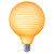 Calex Globe Lampe Filament G125 - E27 - 4W - 1800K - 220 Lumen - Papyrus