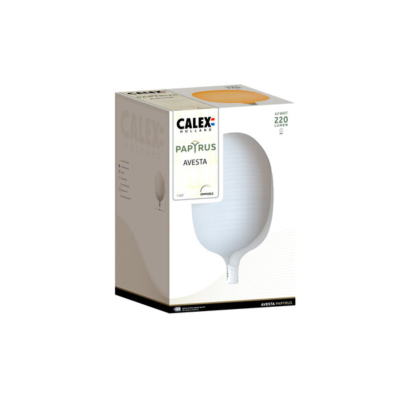 Calex Calex Avesta Lampe Filament - E27 - 4W - 1800K - 220 Lumen - Papyrus