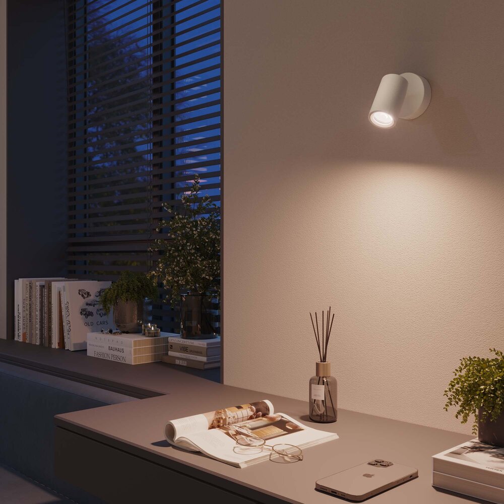 Ledvion LED Deckenstrahler Weiß - Dimmbar - 3W - 2700K - Neigbar