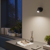 Ledvion LED Deckenstrahler Schwarz - Dimmbar - 3W - 4000K - Neigbar