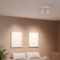 Ledvion LED Deckenstrahler Weiß Duo - Neigbar - GU10 Fassung