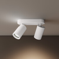 Ledvion LED Deckenstrahler Weiß Duo - Dimmbar - 3W - 4000K - Neigbar