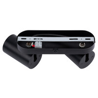 Ledvion LED Deckenstrahler Schwarz Duo - Dimmbar - 3W - 2700K - Neigbar