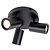 LED Deckenstrahler Schwarz Trio - Dimmbar - 3W - 4000K - Neigbar