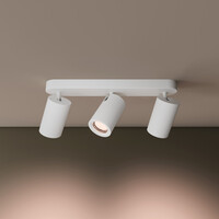 Ledvion LED Deckenstrahler Weiß Trio - Dimmbar - 3W - 2700K - Neigbar