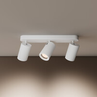 Ledvion LED Deckenstrahler Weiß Trio - Dimmbar - 3W - 6500K - Neigbar