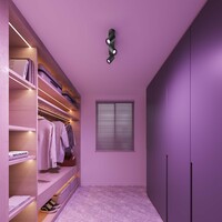 Ledvion LED Deckenstrahler Schwarz Trio - Dimmbar - 4,9W - RGB+CCT - Neigbar