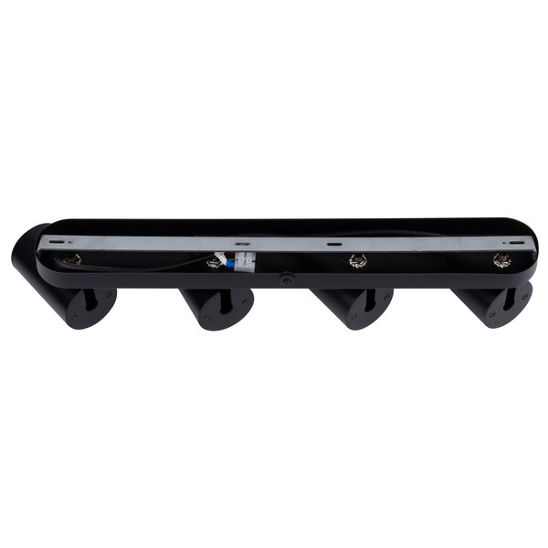 Ledvion LED Deckenstrahler Schwarz 4-licht - Dimmbar - 3W - 2700K - Neigbar
