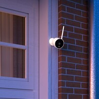 Tiqvi Smart Bullet Außenkamera - WiFi - 1080P - Sicherheitskamera für den Außenbereich