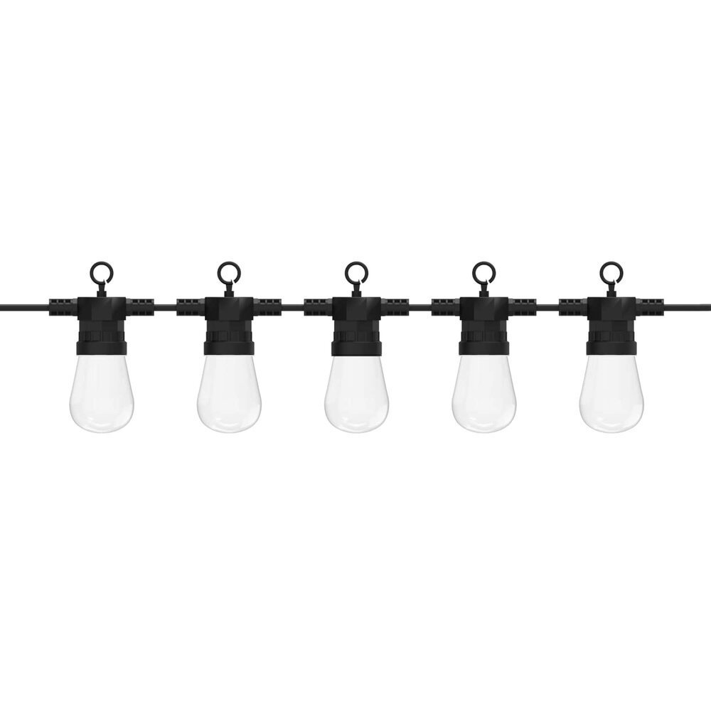 Calex 10m Calex Vista Lichterkette + 2 m Anschlusskabel - IP44 - RGB - Inkl. 10 Lampen